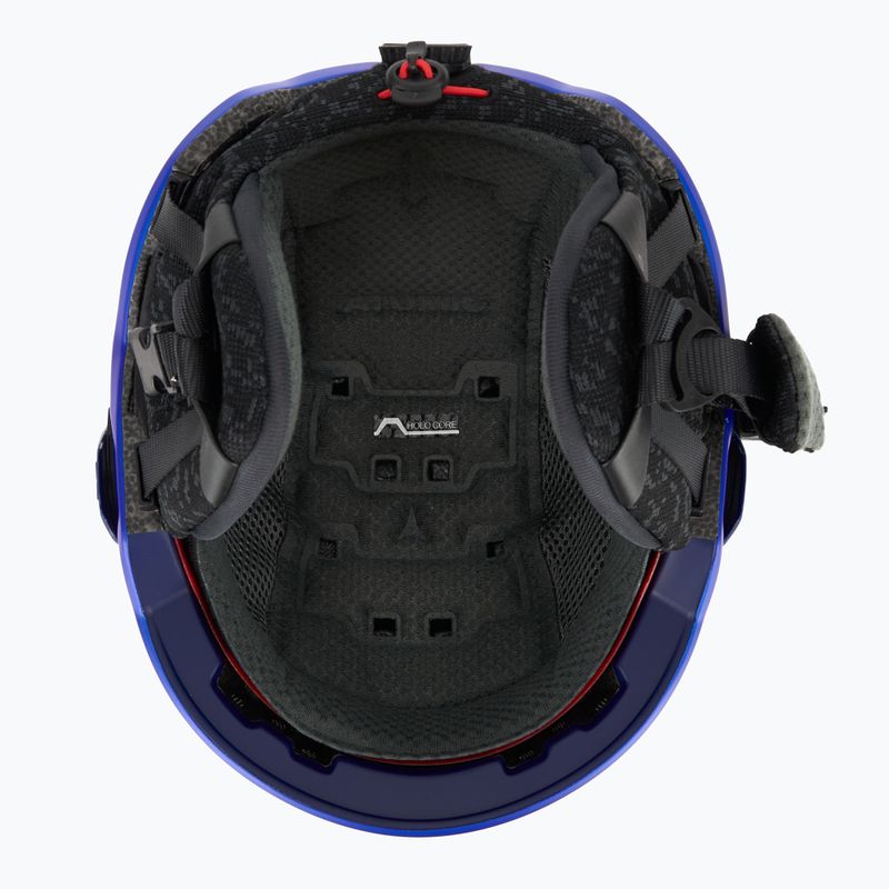 Skihelm Kinder Atomic Count JR blue 5