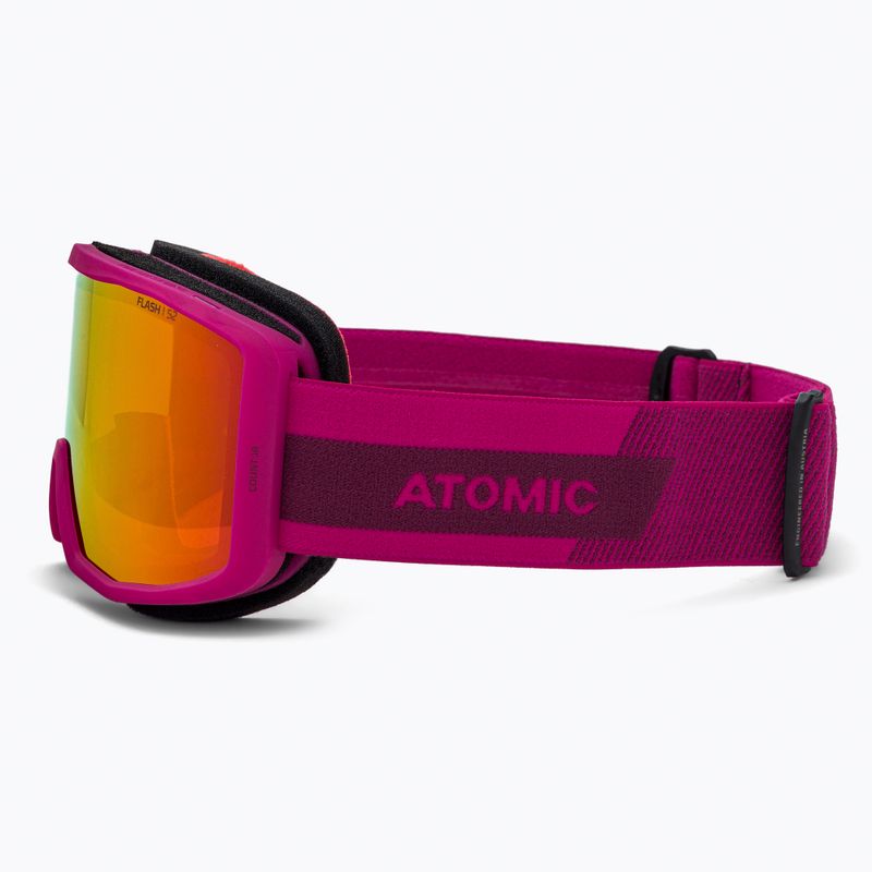 Skibrille Kinder Atomic Count Jr Cylindrical berry/pink/blue flash AN5162 4