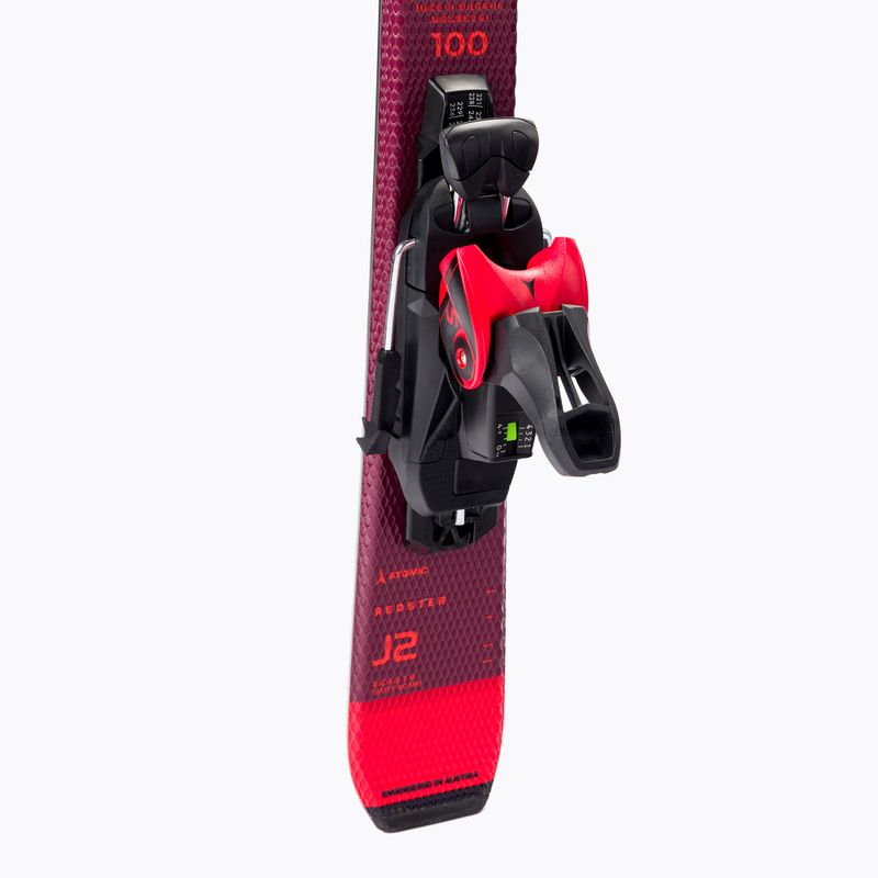 Kinder-Abfahrtsski ATOMIC Redster J2 rot/schwarz + C 5 GW AA0028368/AD5001288075 6