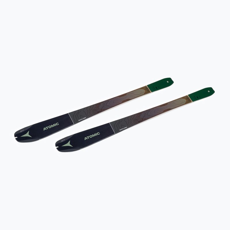 Tourenski Herren Atomic Backland 95 + Skins schwarz-grün AAST164 4