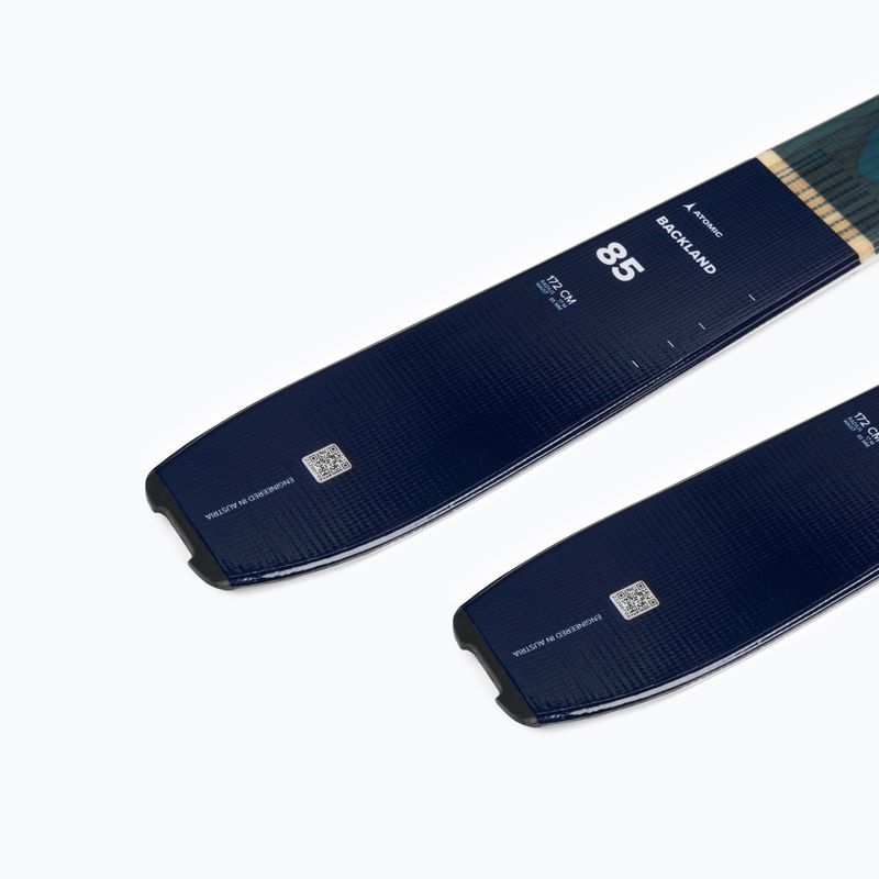 Tourenski Herren Atomic Backland 85 + Skins schwarz AAST1614 9