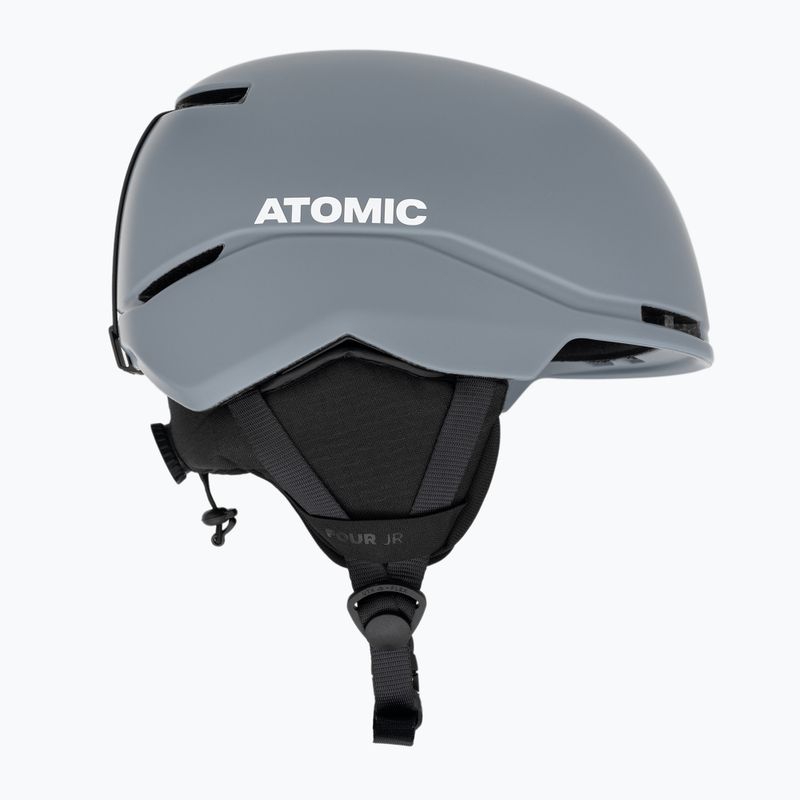 Kinder-Skihelm Atomic Four Jr grau 4