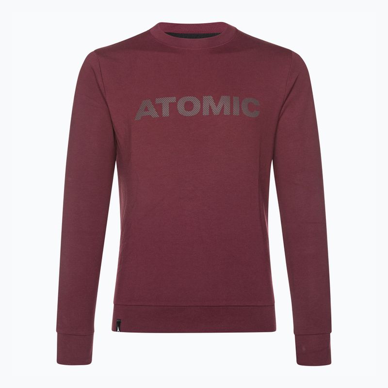 Herren Atomic Alps Pullover Sweatshirt kastanienbraun 3