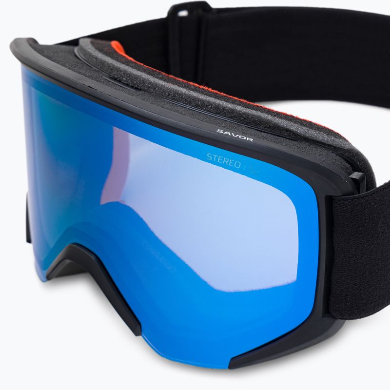 Skibrille Atomic Savor Stereo black/blue stereo AN51627 5