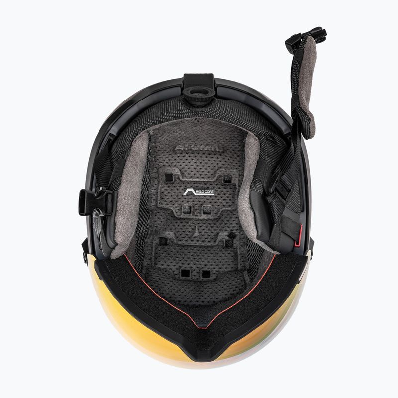 Skihelm Atomic Savor Visor Photo schwarz AN5628 5