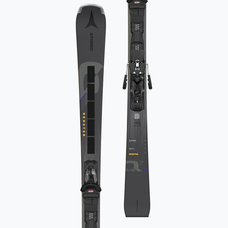 Herren Atomic Redster Q7 Revoshock C + M12 GW grau Abfahrtsski 12