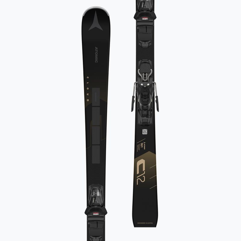 Ski Damen Atomic Cloud C12 Revoshock C + Bindungen M10 GW black 10