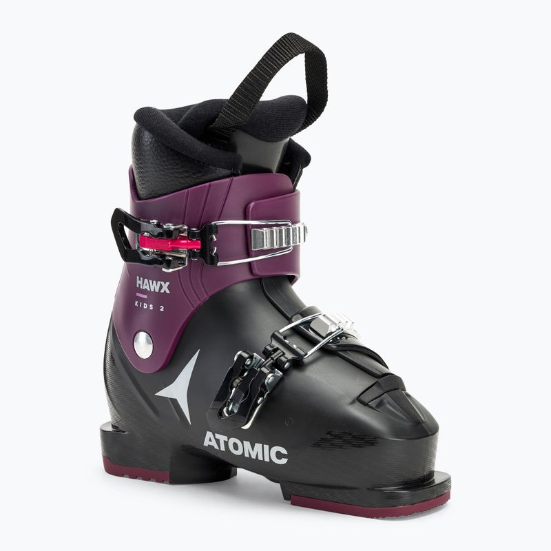 Skischuhe Kinder Atomic Hawx Kids 2 black/violet/pink
