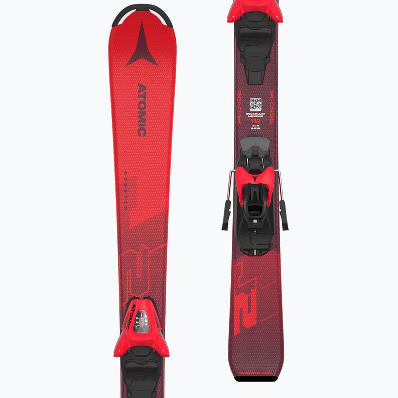 Kinder-Abfahrtsski Atomic Redster J2 JTS + C5 GW rot 11