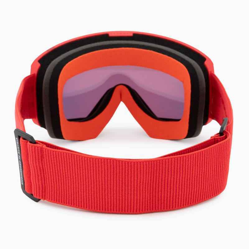 Skibrille Atomic Four HD red/red hd 2
