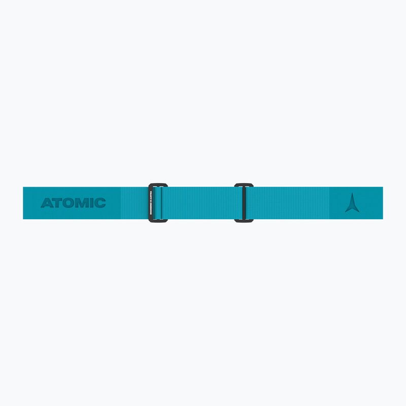 Skibrille Atomic Four HD teal blue/green hd 3