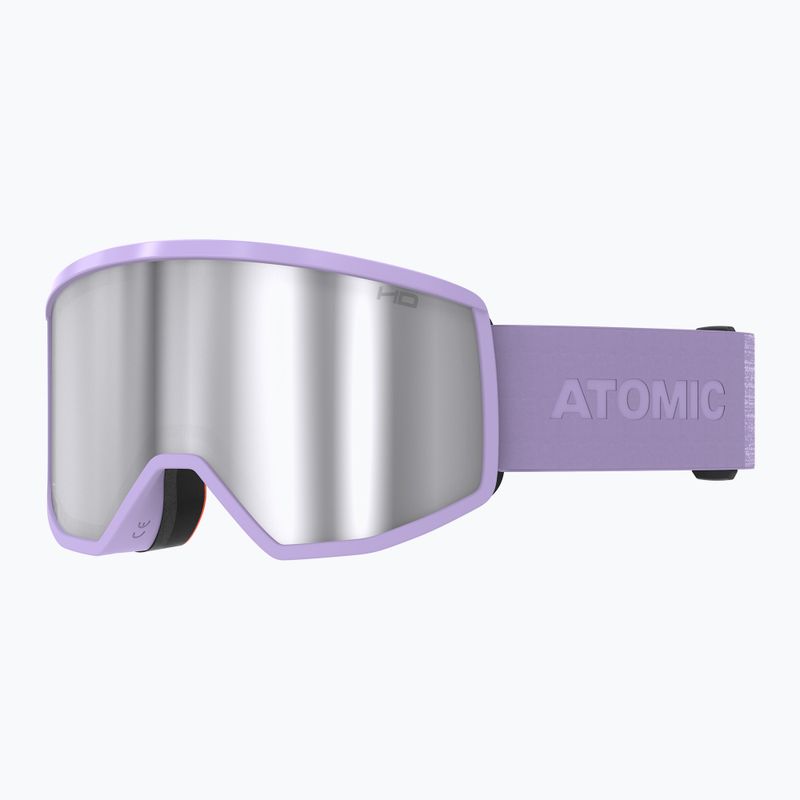 Atomic Four HD lavendel/silber hd Skibrille