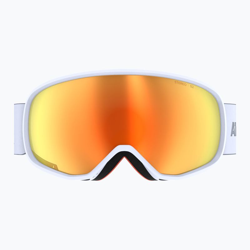Atomic Revent Stereo hellgrau/rot Skibrille 6