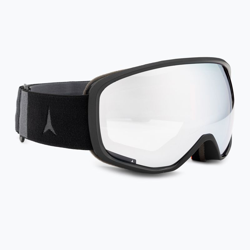 Atomic Revent Stereo schwarz/silberne Skibrille
