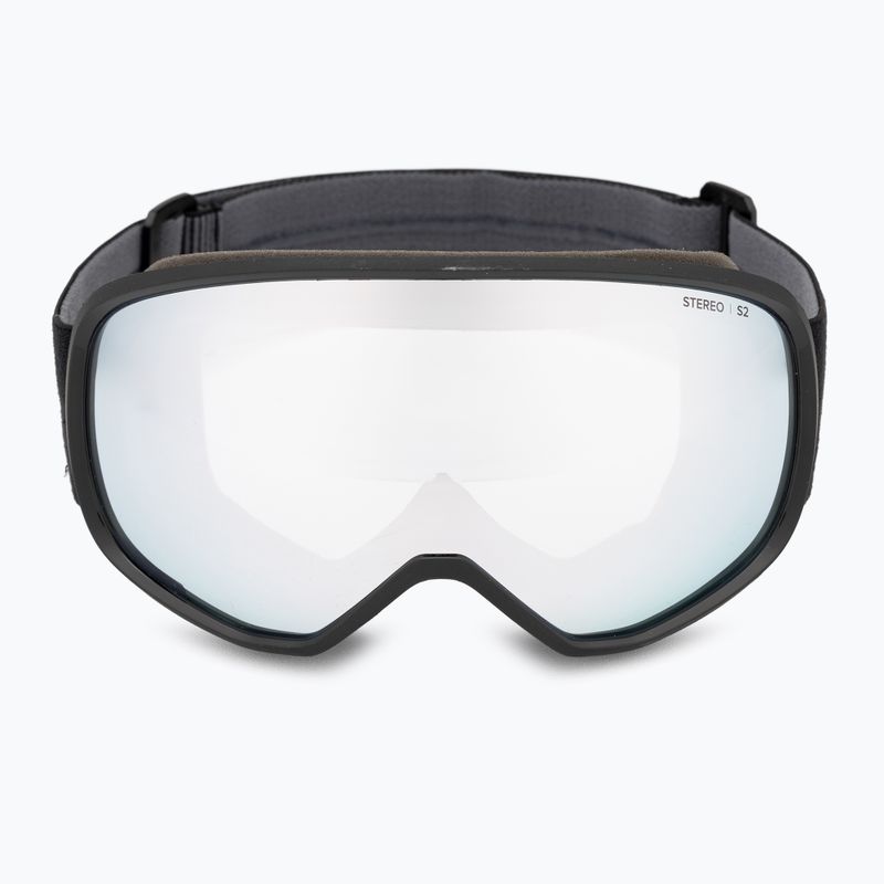 Atomic Revent Stereo schwarz/silberne Skibrille 2