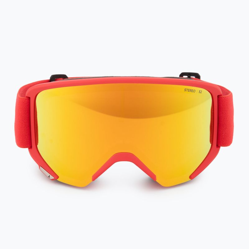 Skibrille Atomic Savor Stereo red/yellow stereo 3
