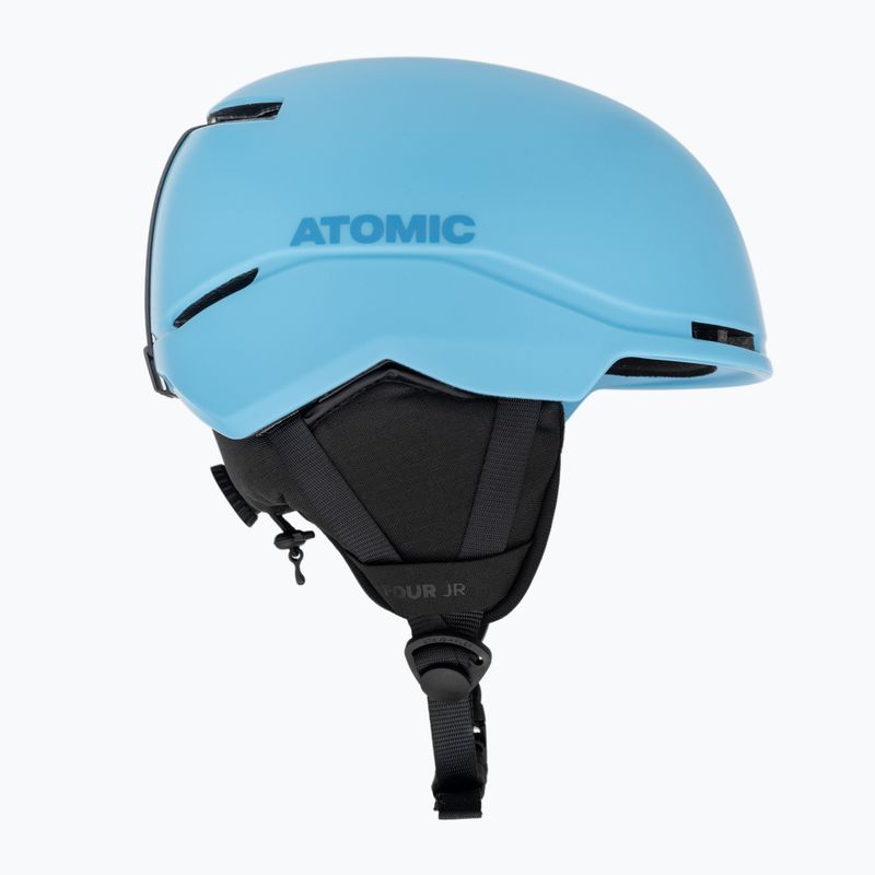 Kinder-Skihelm Atomic Four Jr hellblau 4