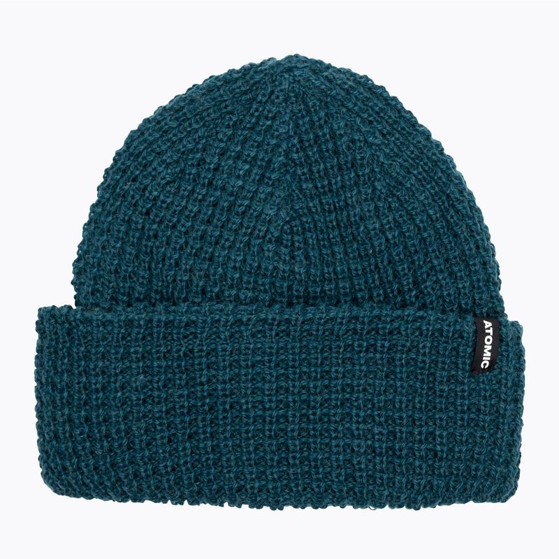 Atomic Alps Knit Beanie Wintermütze dunkel petrol