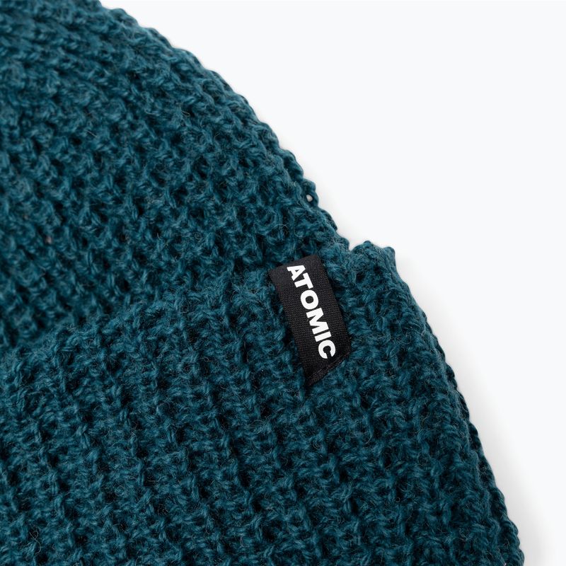 Atomic Alps Knit Beanie Wintermütze dunkel petrol