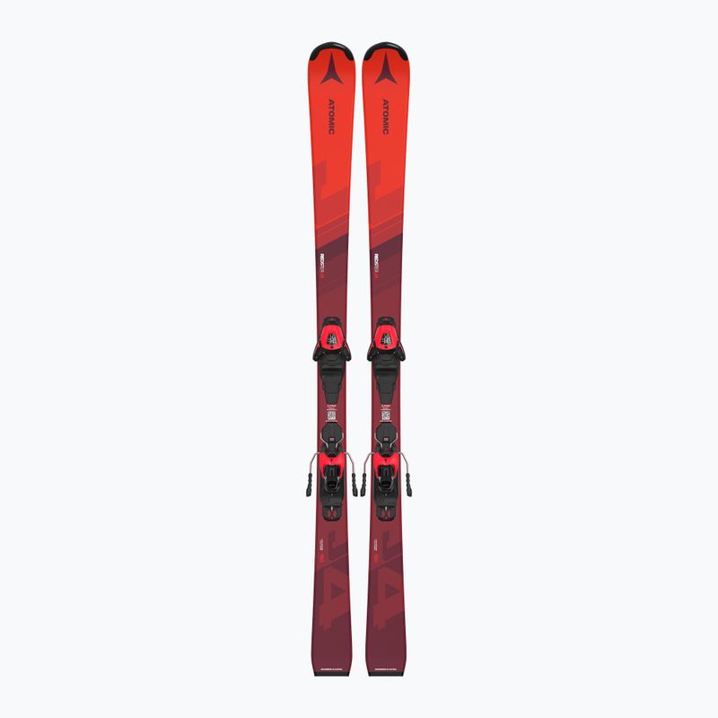 Abfahrtski Kinder Atomic Redster J4 JTM + Schnürung L6 GW red