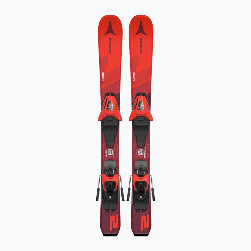 Abfahrtski Kinder Atomic Redster J2 JTXS + Schnürung C5 GW red