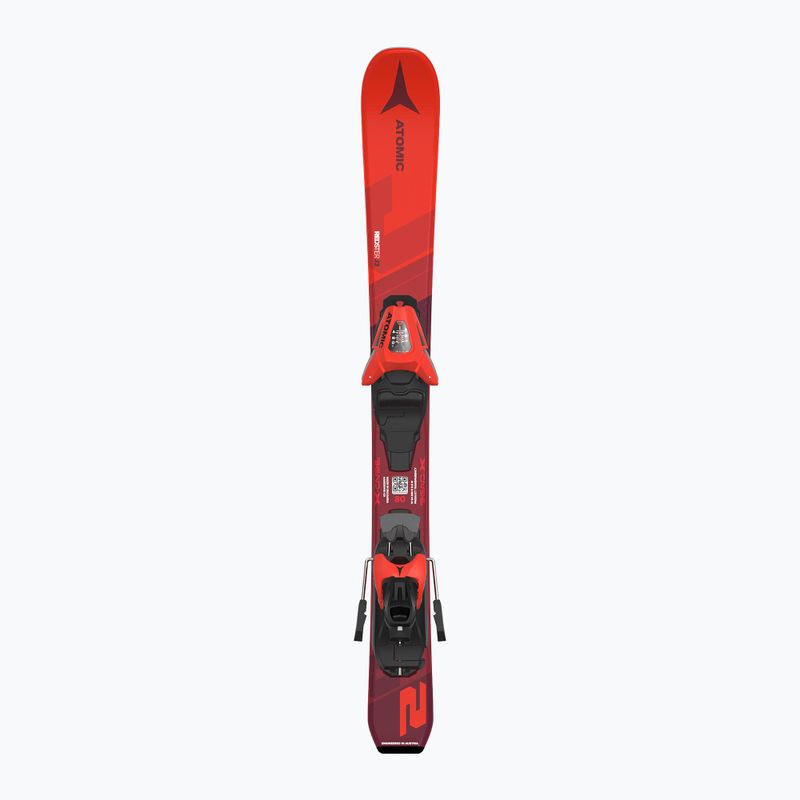 Abfahrtski Kinder Atomic Redster J2 JTXS + Schnürung C5 GW red 4