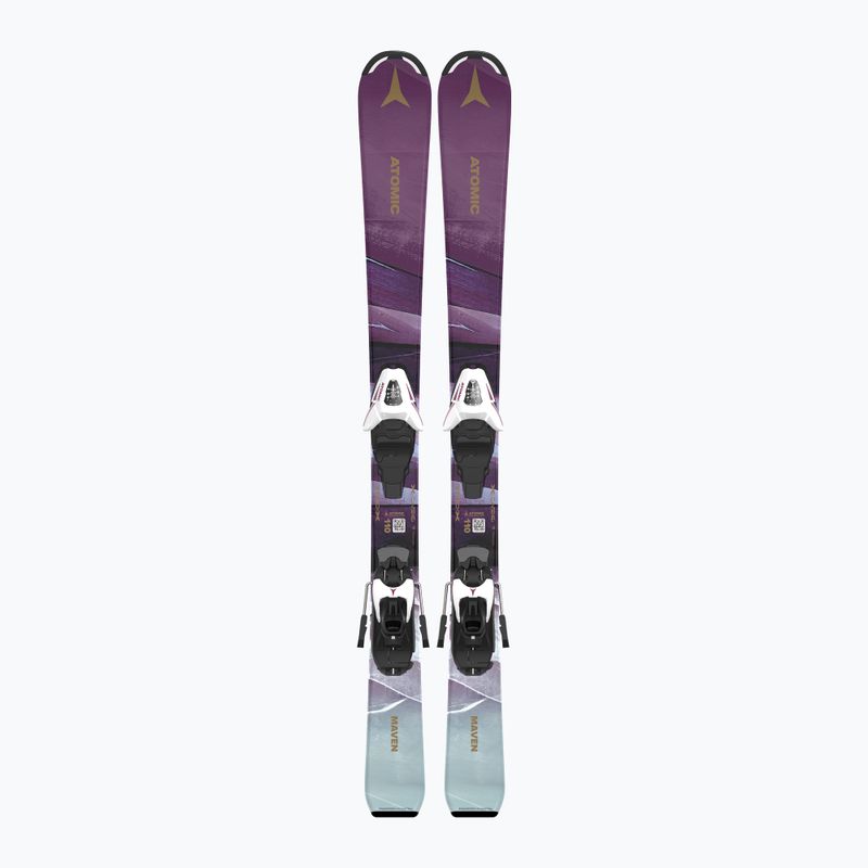 Abfahrtski Kinder Atomic Maven Girl JTS + Schnürung C5 GW laven