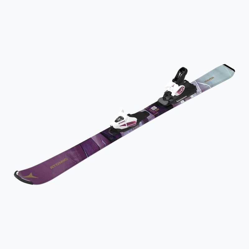 Abfahrtski Kinder Atomic Maven Girl JTS + Schnürung C5 GW laven 3