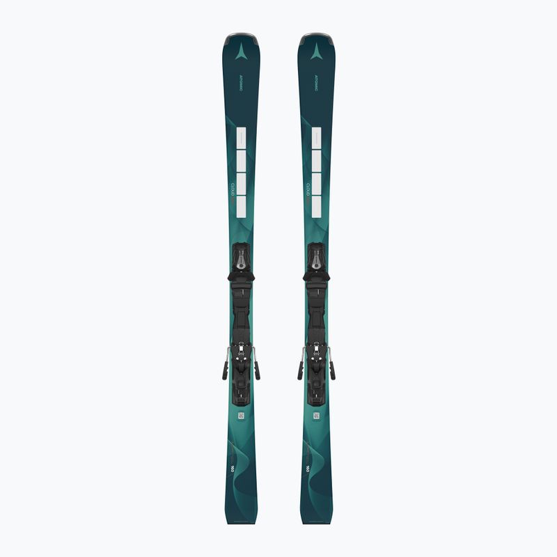 Abfahrtski Damen Atomic Cloud Q14 Revoshock S + Schnürung MI12 GW petrol