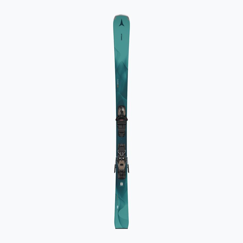 Abfahrtski Damen Atomic Cloud Q8 + Schnürung M10 GW petrol 4