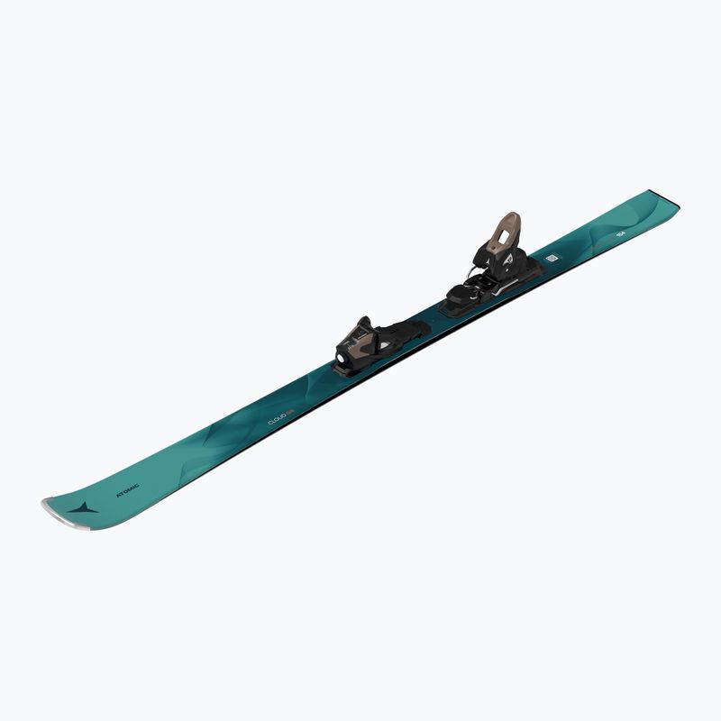 Abfahrtski Damen Atomic Cloud Q8 + Schnürung M10 GW petrol 7
