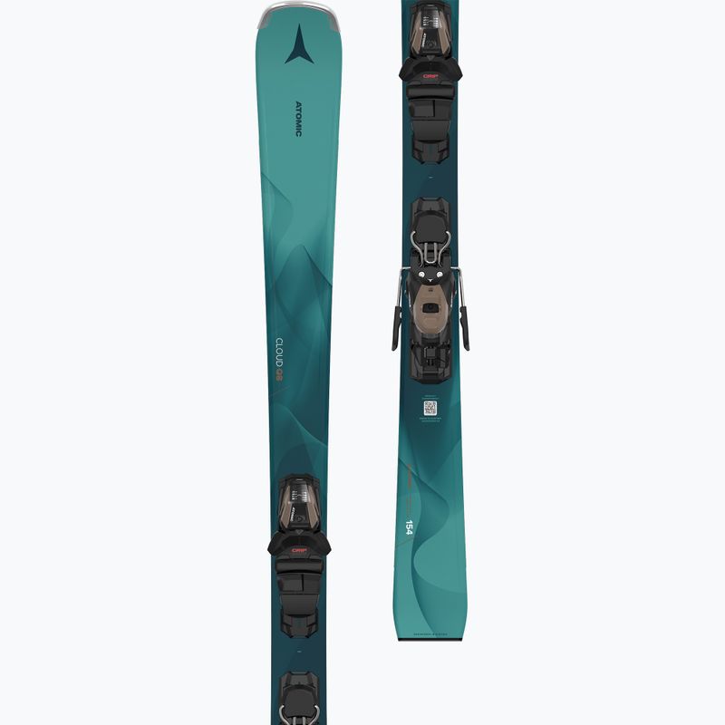 Abfahrtski Damen Atomic Cloud Q8 + Schnürung M10 GW petrol 10