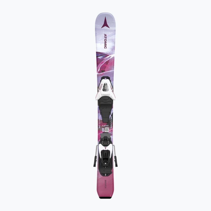 Abfahrtski Kinder Atomic Maven Girl JTXS + Schnürung C5 GW pink 4