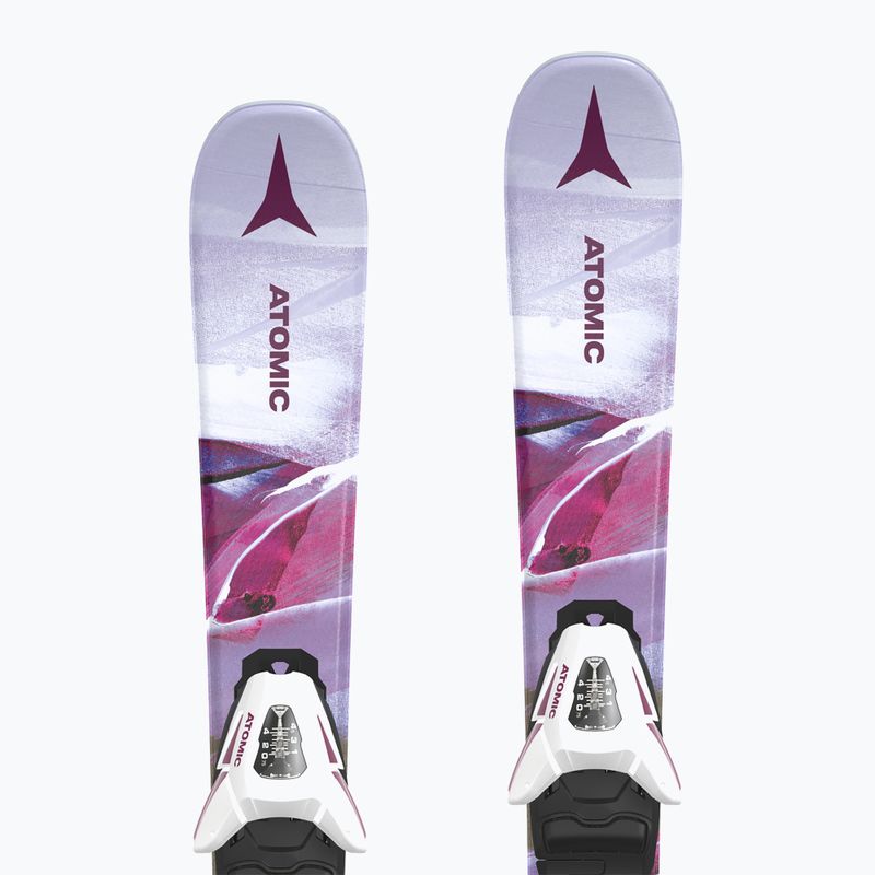 Abfahrtski Kinder Atomic Maven Girl JTXS + Schnürung C5 GW pink 9