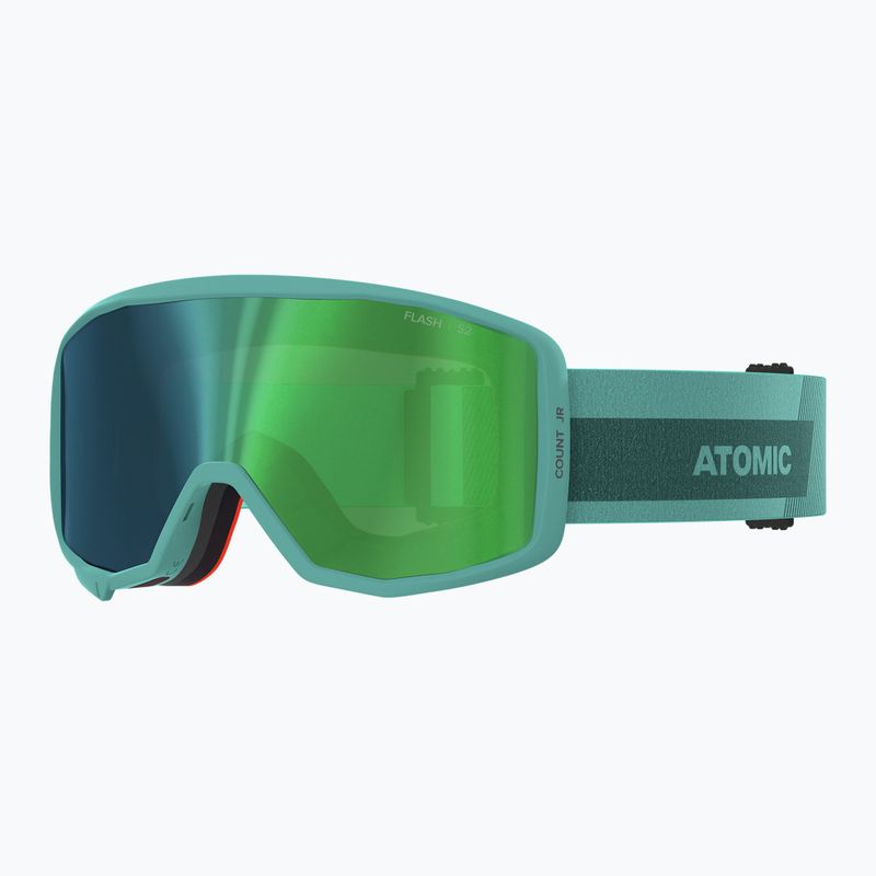 Kinderskibrille Atomic Count JR Zylindrisch türkis