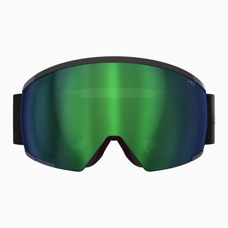 Skibrille Atomic Redster HD black/green hd 2