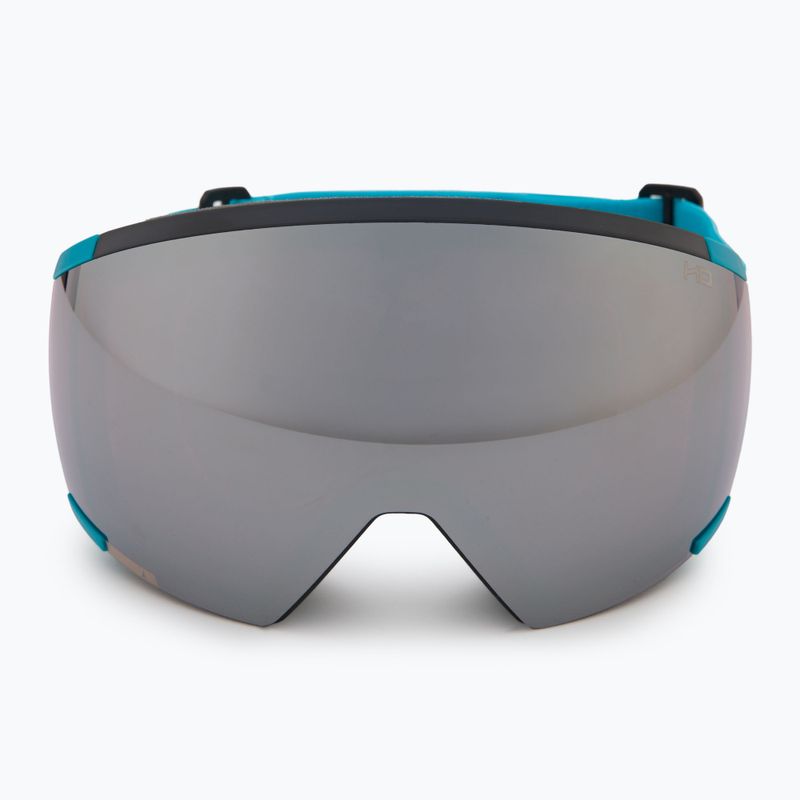 Skibrille Atomic Redster HD teal blue/silver hd 2
