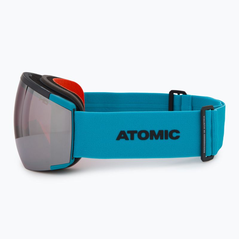 Skibrille Atomic Redster HD teal blue/silver hd 4