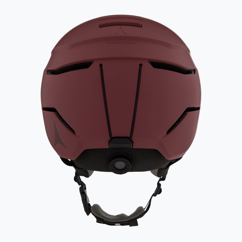 Skihelm Atomic Savor Visor Stereo maroon/red stereo 4