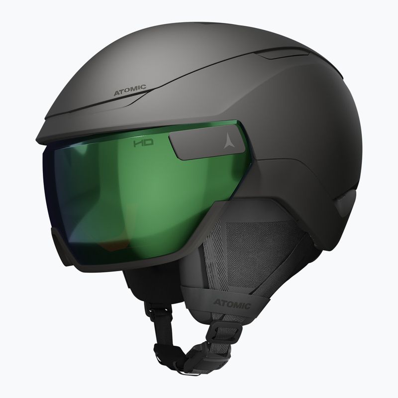 Skihelm Atomic Revent GT Amid Visor HD black/green hd 2