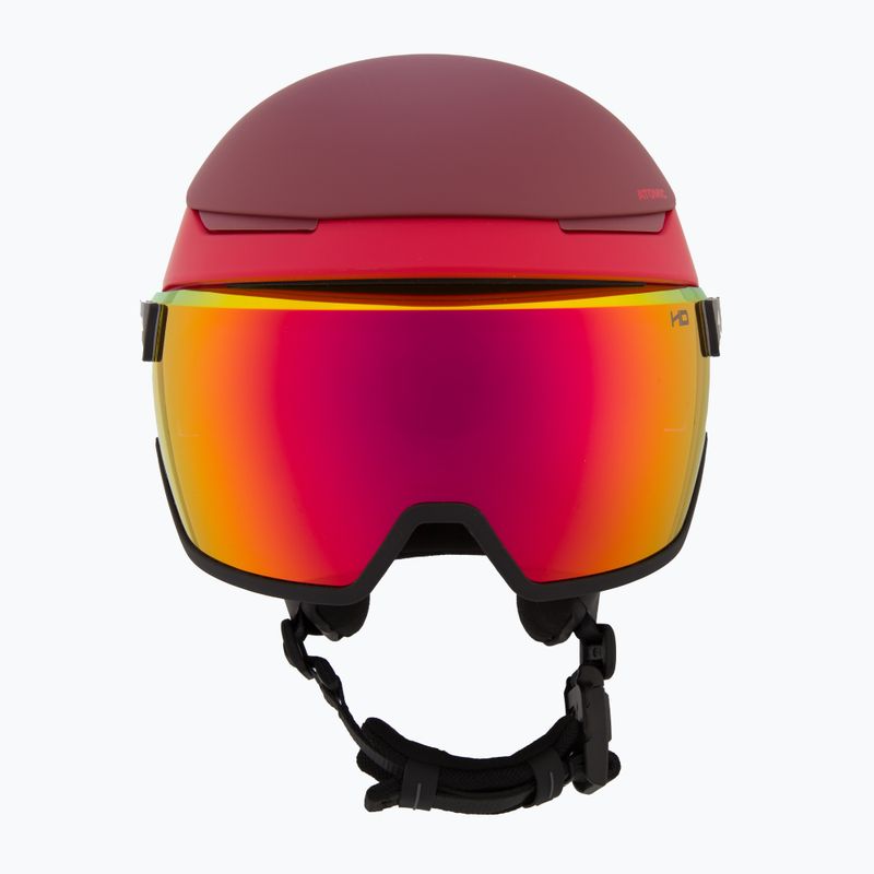 Skihelm Atomic Revent GT Amid Visor HD red/red hd 2