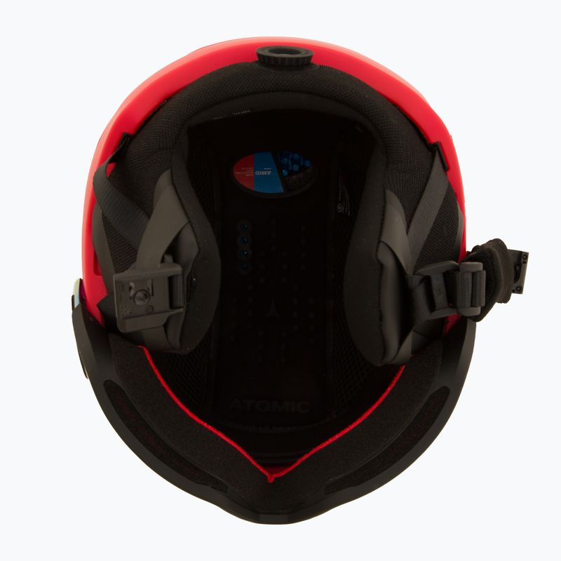Skihelm Atomic Revent GT Amid Visor HD red/red hd 5