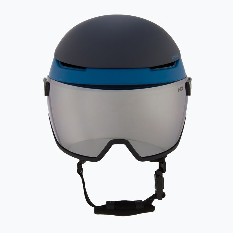Skihelm Atomic Revent GT Amid Visor HD blue/silver hd 2