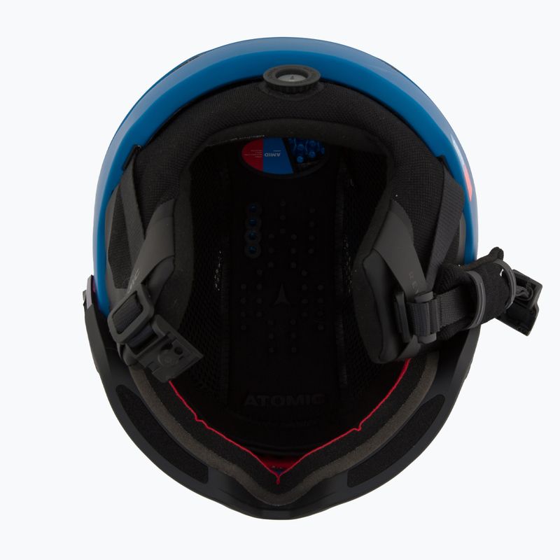 Skihelm Atomic Revent GT Amid Visor HD blue/silver hd 5