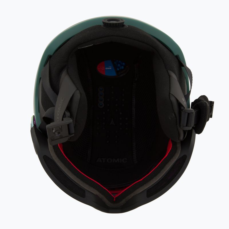 Skihelm Atomic Revent GT Amid Visor HD pistachio/pink copper hd 5