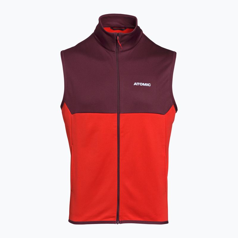Weste Herren Atomic Alps Vest red/ maroon 3