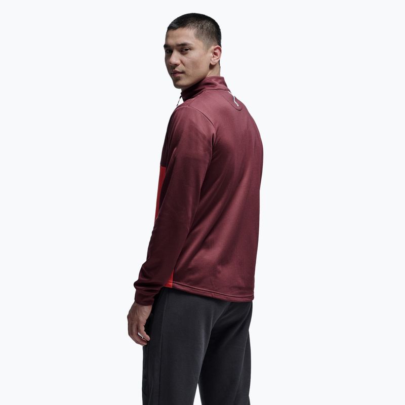 Sweatshirt Hoodie Herren Atomic Alps Jacket maroon/ red 3