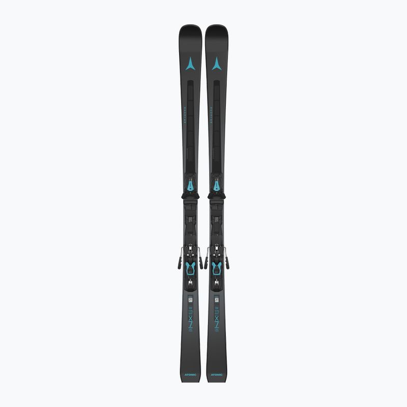 Alpin-Ski Atomic Redster X7 Revoshock C + Skibindungen MI12 GW black/teal