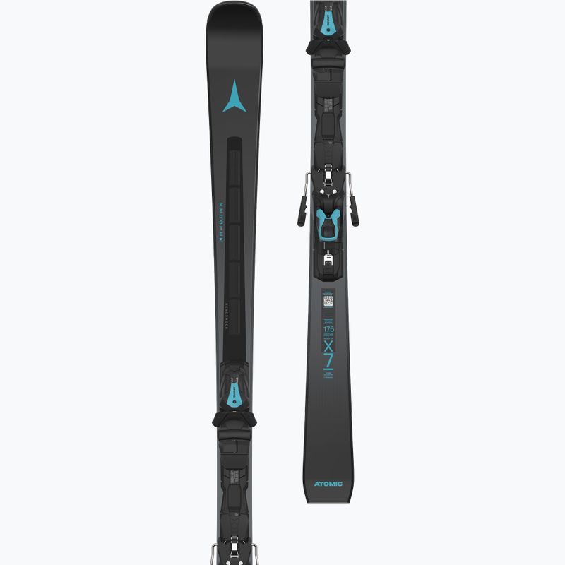 Alpin-Ski Atomic Redster X7 Revoshock C + Skibindungen MI12 GW black/teal 8