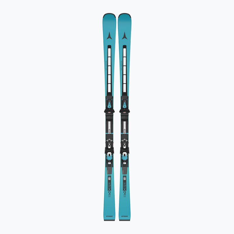 Alpin-Ski Atomic Redster X9S Revoshock S + Bindungen I12 GW teal tension